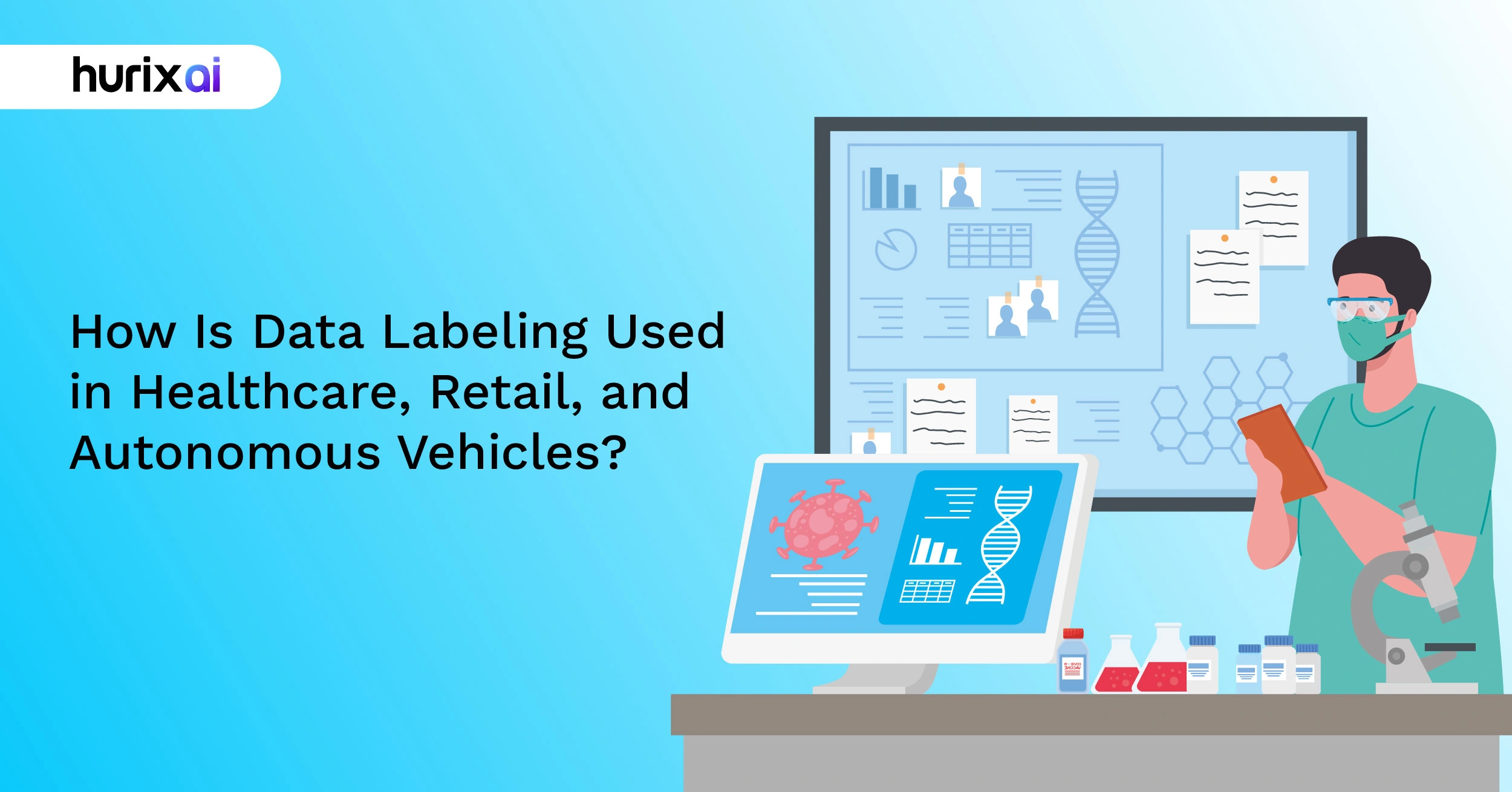 How Is Data Labeling Used in Healthcare, Retail, and Autonomous Vehicles